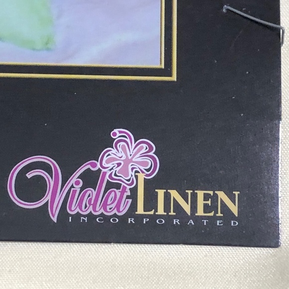 Legendery Pillow Cases Queen Size 20” x 30” Yellow Floral Embroidery - Picture 5 of 12